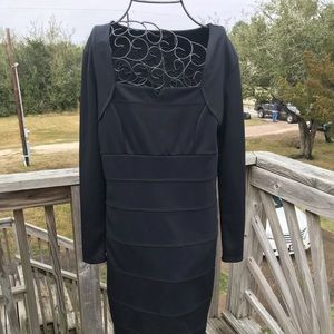 Shape-sensational dress black large.